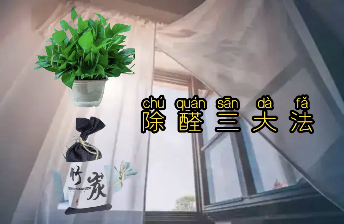 新房裝修除甲醛，怎么除我教您！