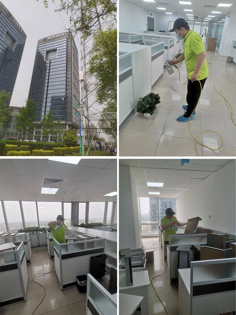 北京海淀區(qū)王莊路1號清華同方科技廣場A座辦公室除甲醛治理服務(wù)項目