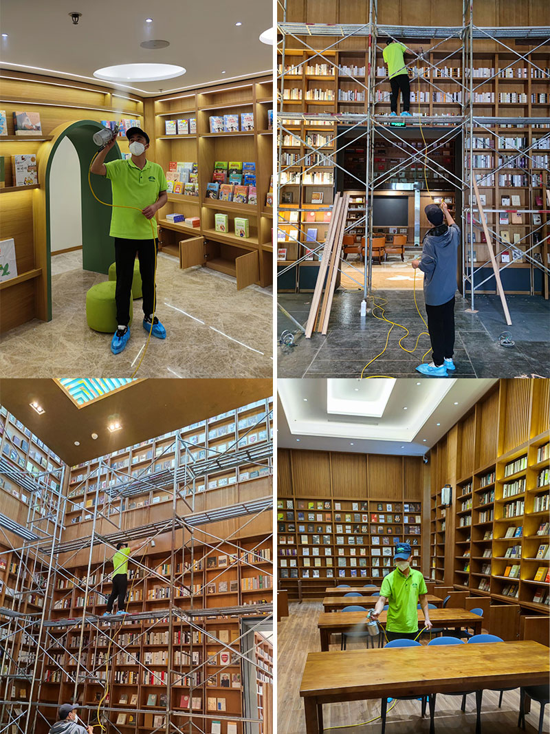 北京豐臺(tái)區(qū)西局前街186號(hào)泰和西府大院圖書館除甲醛治理服務(wù)項(xiàng)目