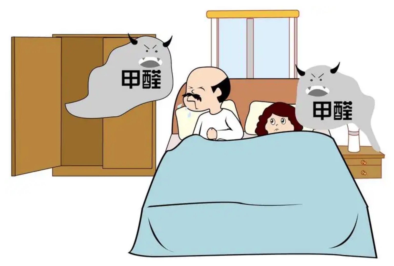 家具有甲醛，怎么去除？