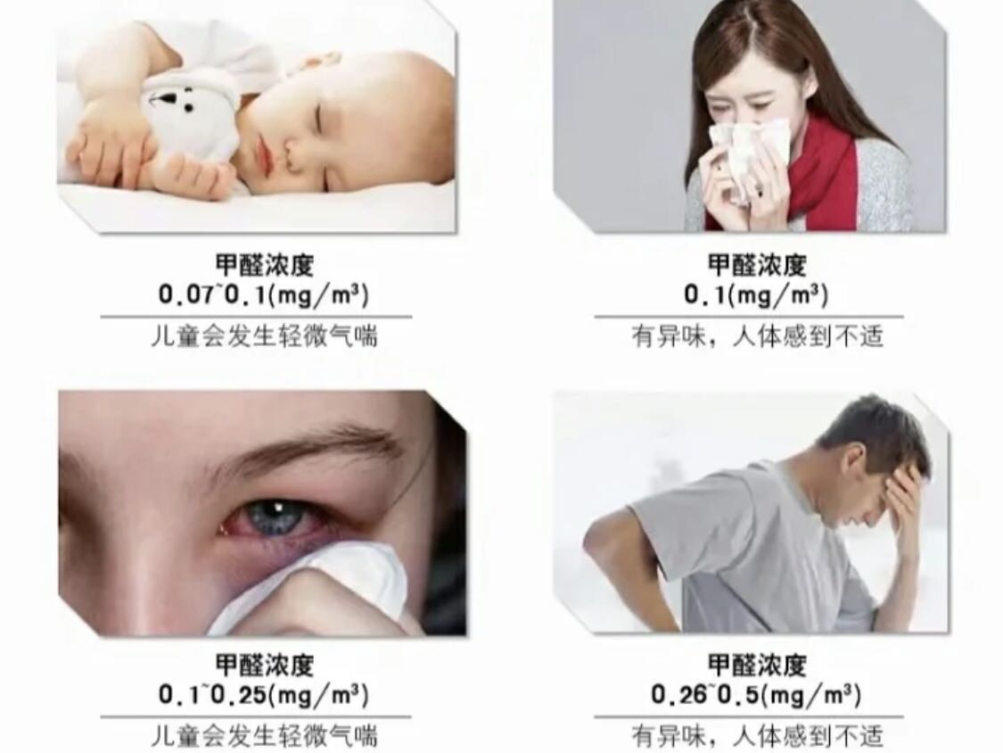 甲醛中毒后的反應？