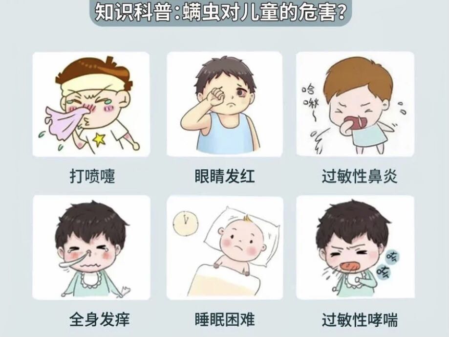 螨蟲危害，令人毛骨悚然！