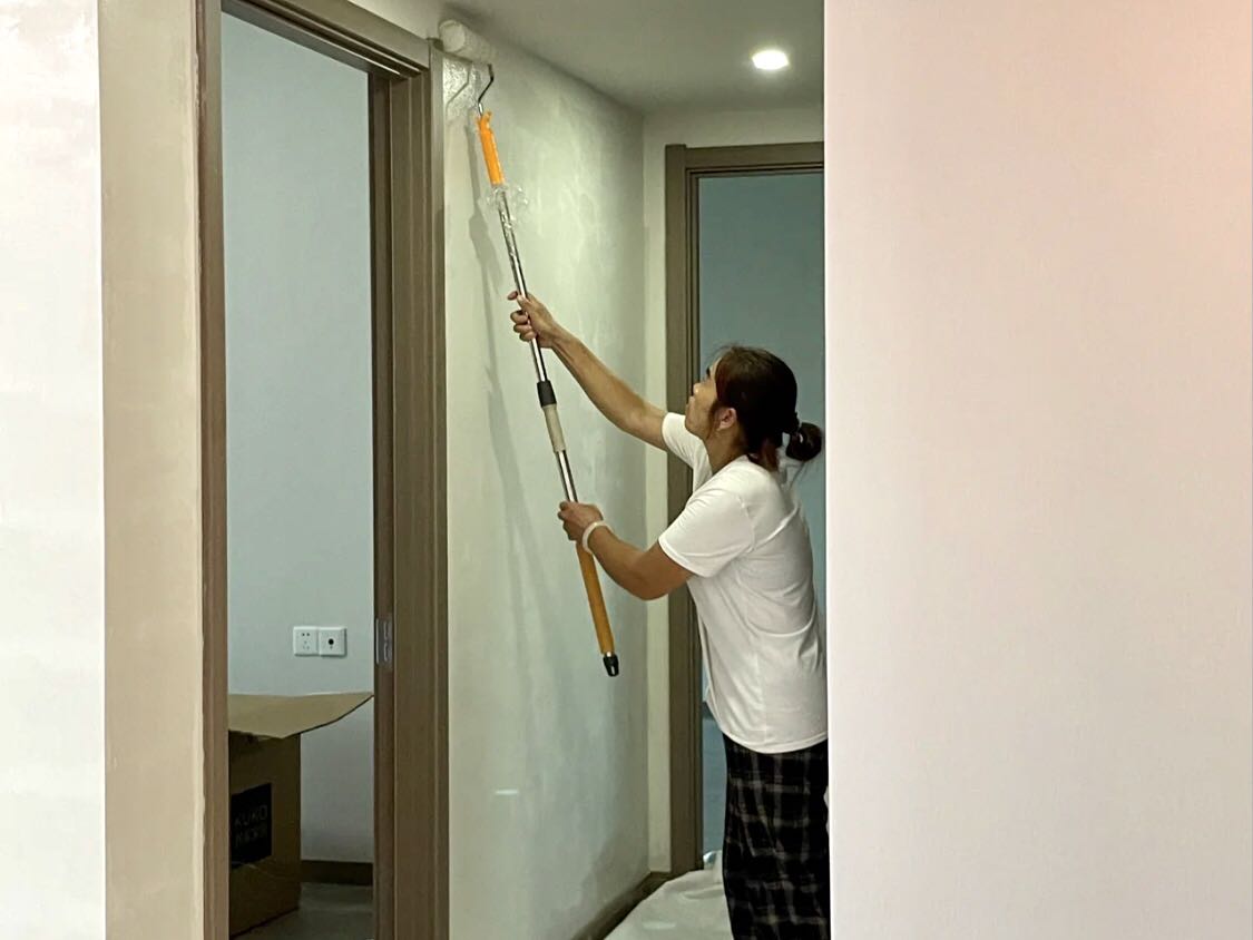 劣質(zhì)壁紙、膠水